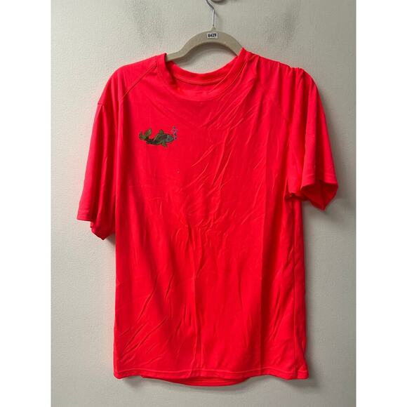 Badger Swim Shirt Lake Martin Neon Orange Sz M - Picture 1 of 3